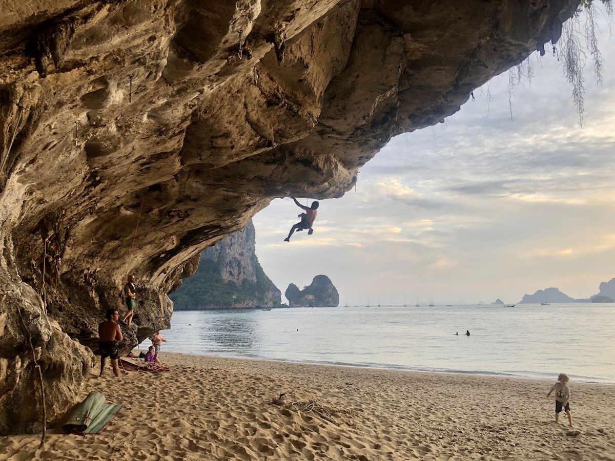Tonsai Beach Rock Climbing, Krabi