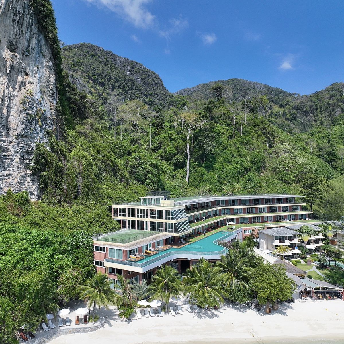 Phi Phi Cliff Beach Resort exterior in Koh Phi Phi