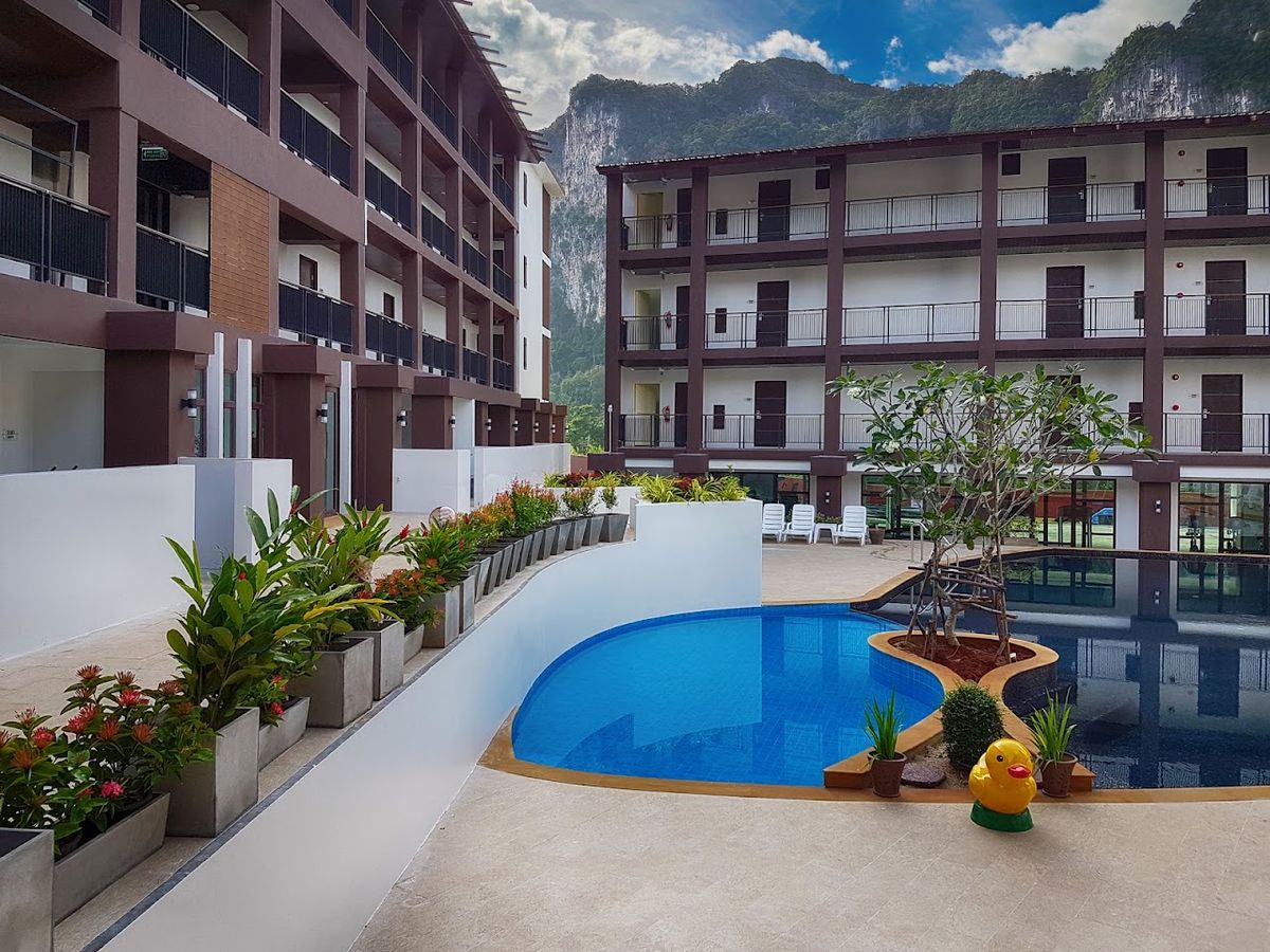 The Lai Thai Luxury Condominiums exterior in Ao Nang